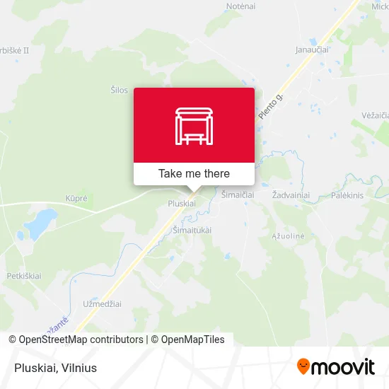 Pluskiai map