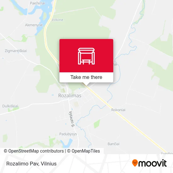 Rozalimo Pav map