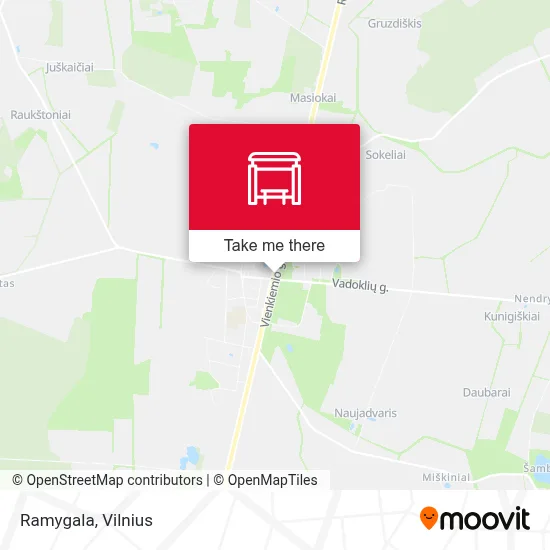 Ramygala map