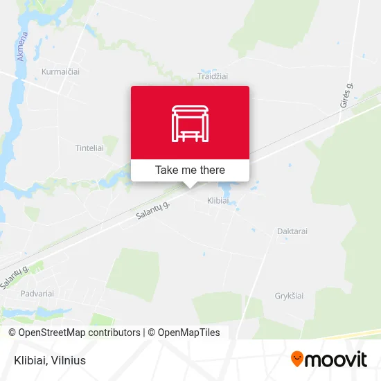 Klibiai map