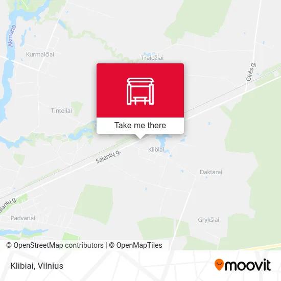 Klibiai map