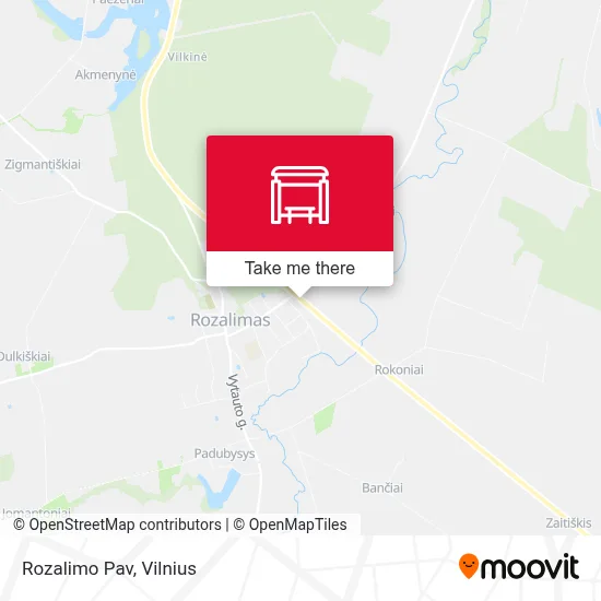 Rozalimo Pav map