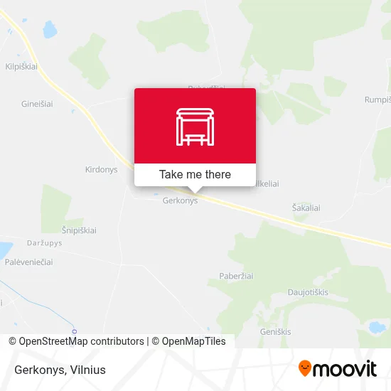 Gerkonys map