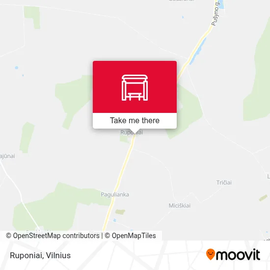 Ruponiai map