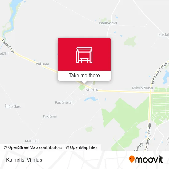 Kalnelis map