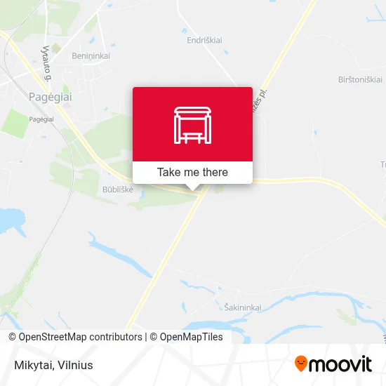 Mikytai map