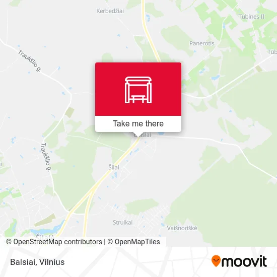 Balsiai map