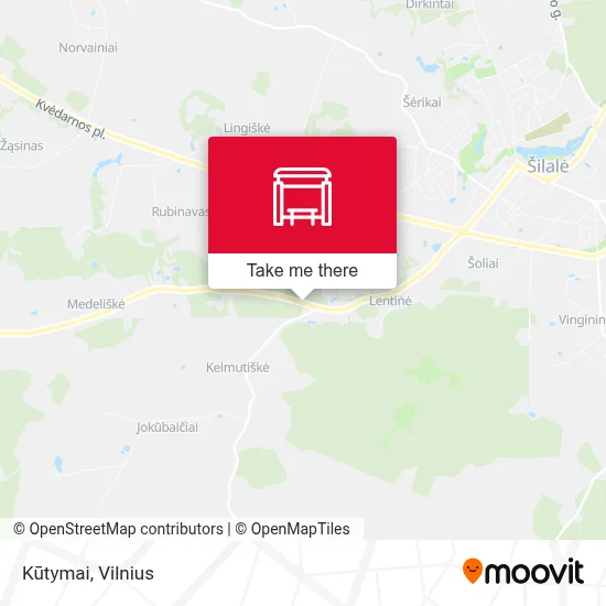 Kūtymai map