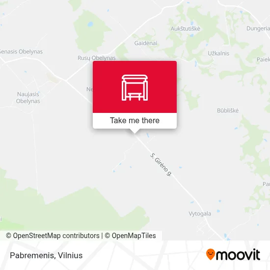 Pabremenis map