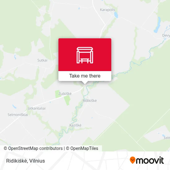 Ridikiškė map