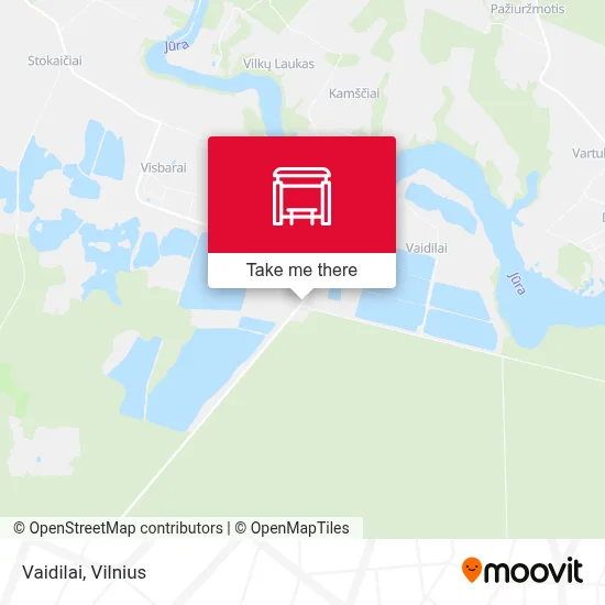 Vaidilai map
