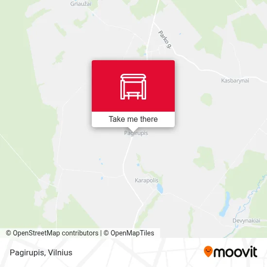 Pagirupis map