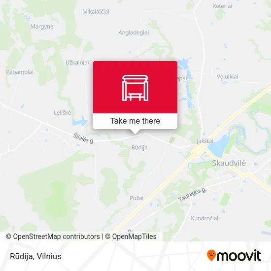 Rūdija map