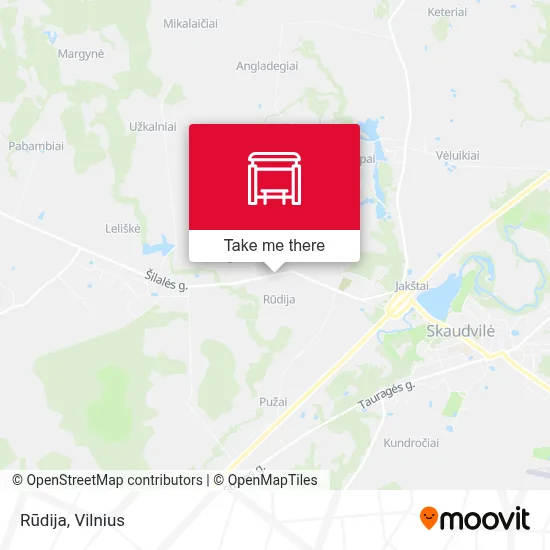Rūdija map