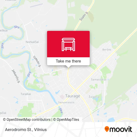 Aerodromo St. map