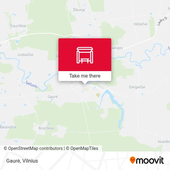 Gaurė map