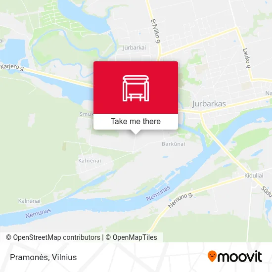 Pramonės map