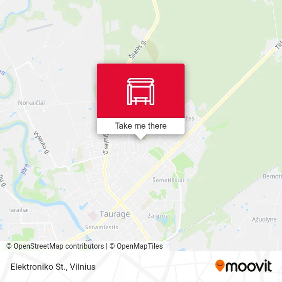 Elektroniko St. map