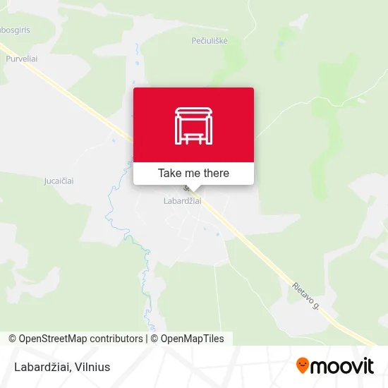 Labardžiai map