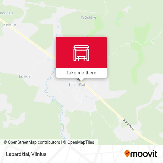 Labardžiai map