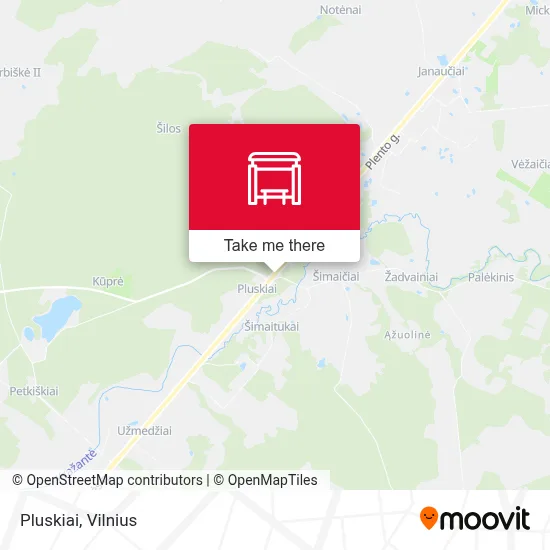 Pluskiai map