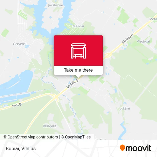 Bubiai map