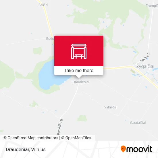 Draudeniai map
