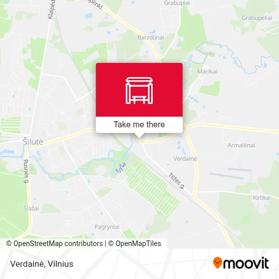 Verdainė map