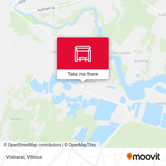 Visbarai map