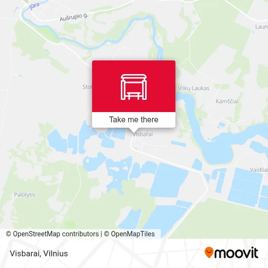 Visbarai map