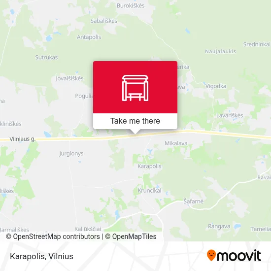 Karapolis map