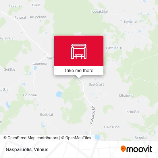 Gasparuolis map