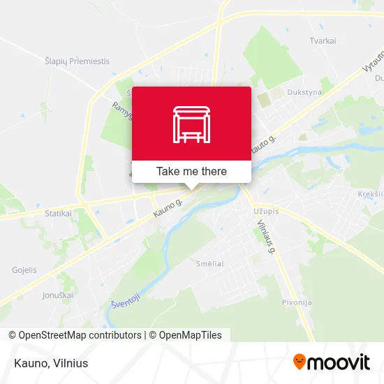 Kauno map