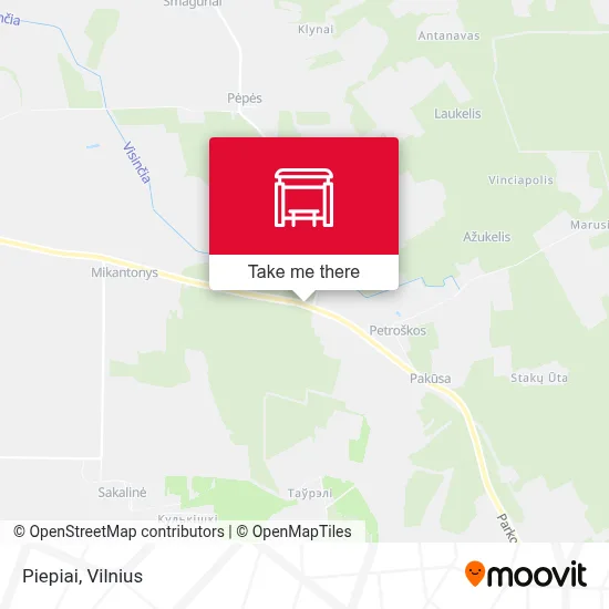 Piepiai map