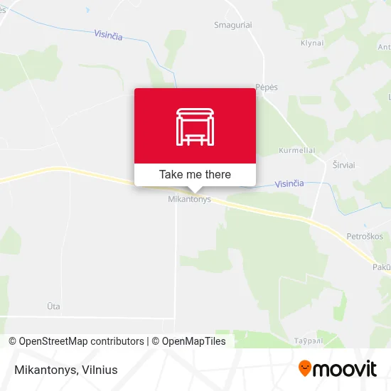 Mikantonys map