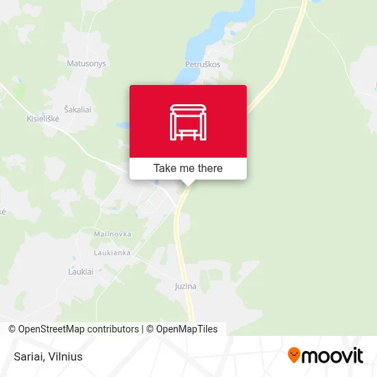 Sariai map