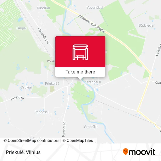 Priekulė map