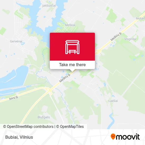 Bubiai map