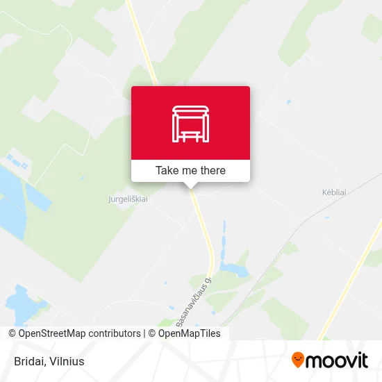 Bridai map