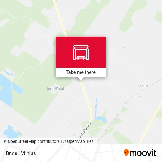Bridai map