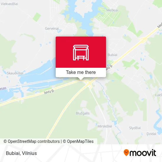 Bubiai map