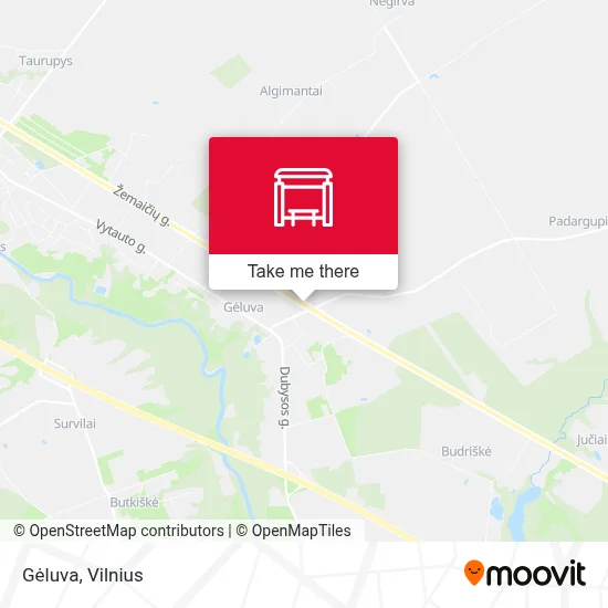 Gėluva map
