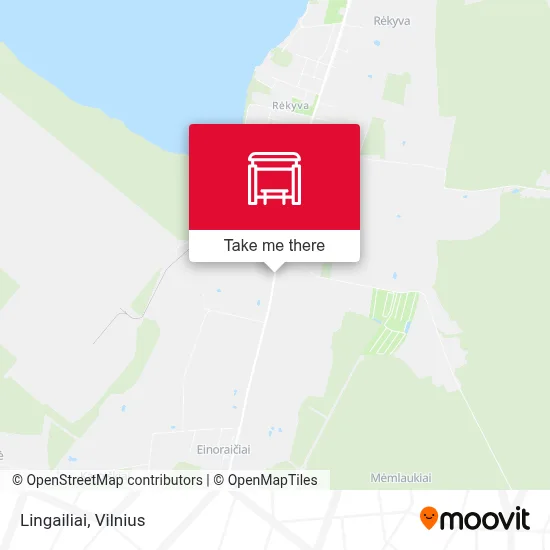 Lingailiai map