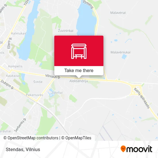 Stendas map