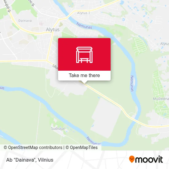 Ab "Dainava" map