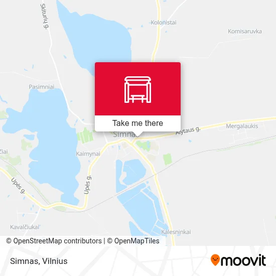 Simnas map
