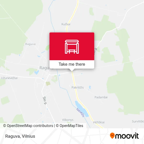 Raguva map