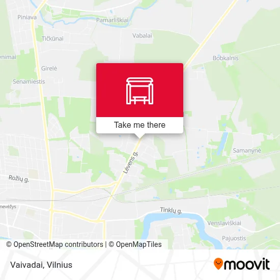 Vaivadai map