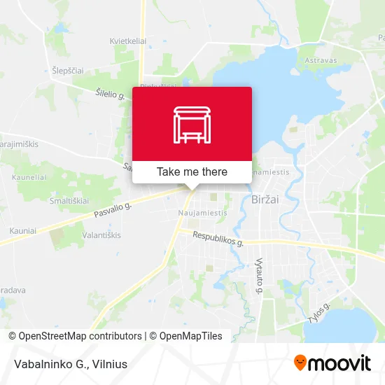 Vabalninko G. map