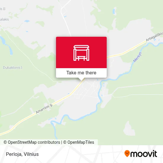 Perloja map